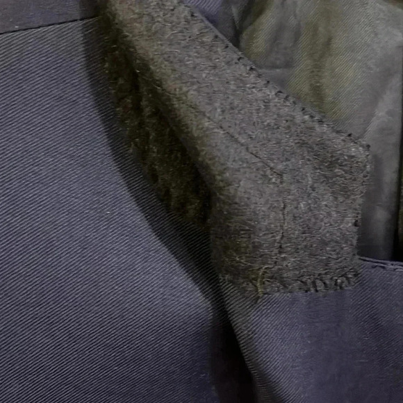 [42/36]Samuelsohn  SB Beckett Blue Wool/ Cashmere Men Regular Fit Blazer - Picture 4 of 11